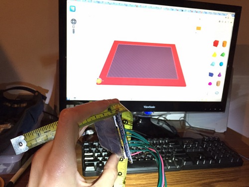 TinkerCAD and the Display